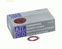 Alco Gummiringe 50mm 1000g rot