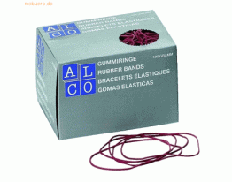 Alco Gummiringe 85mm 500g rot