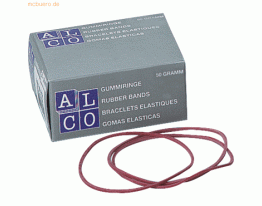 Alco Gummiringe 65mm 50g rot