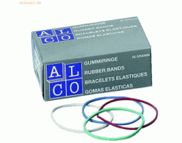 Alco Gummiringe 85mm 50g rot
