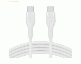 Belkin Belkin Flex USB-C/USB-C Kabel, Schnellladen bis 60W, 2m, weiß