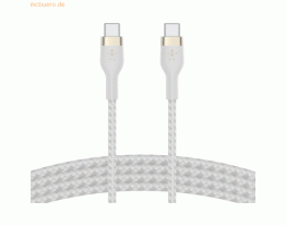 Belkin Belkin PRO Flex USB-C/USB-C Kabel, bis 60W, 1m, weiß