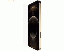 Belkin Belkin Screenf TemperedGlass antimikrob. DS iPhone 12 Pro Max