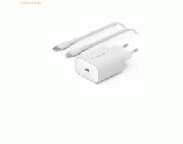 Belkin Belkin 25W USB-C Ladegerät PowerDelivery, light. Kabel 1m weiß