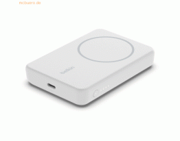 Belkin Belkin Magn. drahtlose Powerbank, Standfuß, 5.000 mAh, weiß
