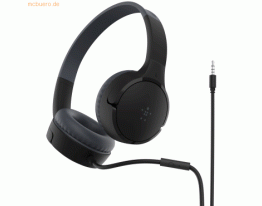 Belkin Belkin SOUNDFORM Mini kabelgebundene On-Ear Kopfhörer schwarz