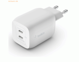 Belkin Belkin 65W Dual USB-C GaN Ladegerät mit Power Deliver und PPS