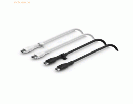 Belkin Belkin Flex Silikon-Kabel, USB-C / USB-C 2.0, 1m, Doppelpack
