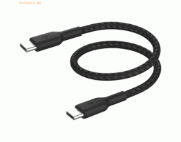 Belkin Belkin geflochtenes USB-C / USB-C-Kabel 0,15m, schwarz