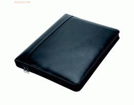 Alassio Konferenzmappen 34,5x27x4cm 680g Echt Leder schwarz