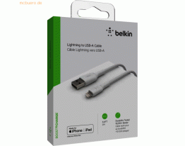 Belkin Belkin Lightning Lade/Sync Kabel ummantelt mfi 2m weiß