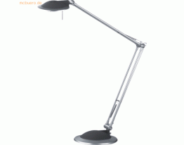 Alco Büroleuchte Halogen 220v/12V 50W silber/anthrazit
