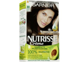 Garnier Nutrisse Creme Pflege-Haarfarbe 30 Espresso-dunkelbraun