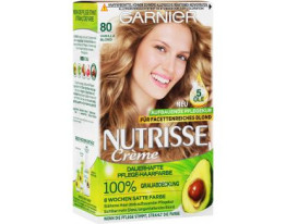 Garnier Nutrisse Creme Dauerhafte Pflege-Haarfarbe 80 vanilla blond