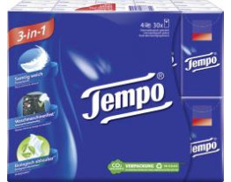 Tempo 3-in-1- Taschentücher Original