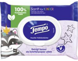 Tempo Feucht Toilettentücher sanft für Kinder