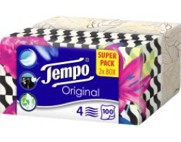 Tempo Original 3-in-1- Taschentücher Duo Box
