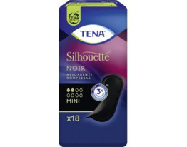 Tena Silhouette Noir Slipeinlagen Mini