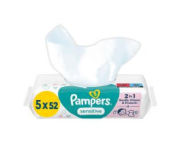 Pampers Sensitive Feuchttücher 5 Packungen