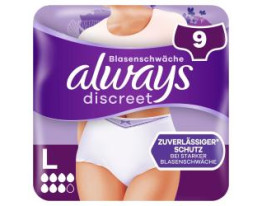 Always Discreet Inkontinenz Höschen Gr. L