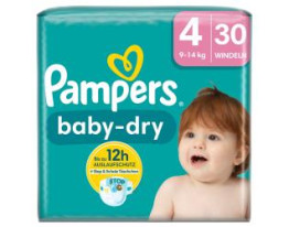 Pampers Baby Dry Gr. 4, 9kg-14kg