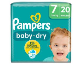 Pampers Baby Dry Gr. 7, 15+kg
