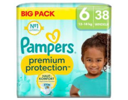 Pampers Premium Protection Gr. 6, 13kg-18kg