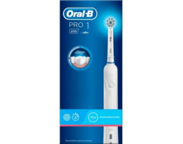 Oral-B Pro 1 200 Elektrische Zahnbürste weiß