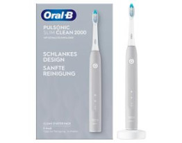 Oral-B Pulsonic Slim Clean 2000 elektrische Schallzahnbürste Grey