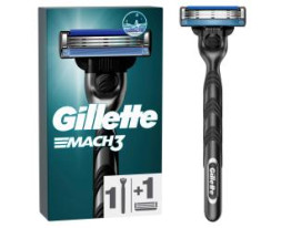 Gillette Mach3 Rasierer + 1 Klinge