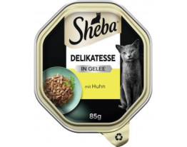 Sheba Delikatesse in Gelee mit Huhn