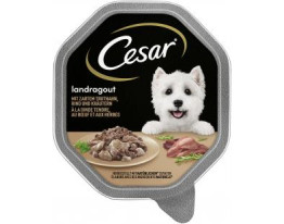 Cesar Landragout mit zartem Truthahn, Rind und Kräutern