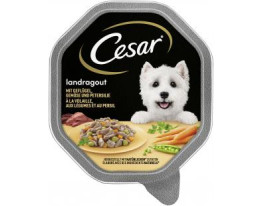 Cesar Landragout mit Geflügel, Gemüse und Petersilie