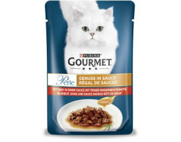 GOURMET Perle Genuss in Sauce mit Rind in einer Sauce mit feiner Rinderbratennote
