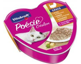 Vitakraft Poésie Sauce + Pute in Käsesauce