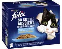 Felix So gut wie es aussieht Geschmacksvielfalt aus dem Wasser in Gelee