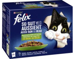 Felix So gut wie es aussieht Gemischte Vielfalt in Gemüse in Gelee