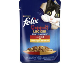 Felix So gut wie es aussieht mit Rind & Geflügel in Gelee