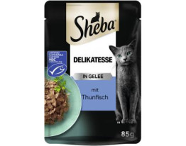 Sheba Delikatesse in Gelee mit Thunfisch