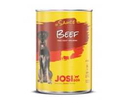 JosiDog Stücke in Sauce mit Rind