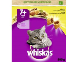 Whiskas 7+ lecker gefüllte Knackkits mit Huhn