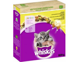 Whiskas Junior lecker gefüllte Knackkits mit Huhn