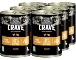 Crave Hund Adult Pastete mit Huhn & Truthahn