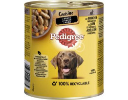 Pedigree Cuisine in Sauce mit Kaninchen und Karottten