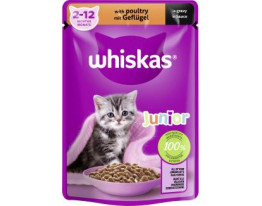 Whiskas Junior mit Geflügel in Sauce