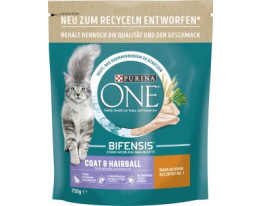 Purina One Bifensis Coat & Hairball Reich an Huhn