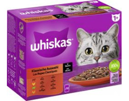 Whiskas 1+ Klassische Auswahl in Sauce
