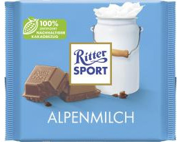 Ritter Sport Alpenmilch Großtafel