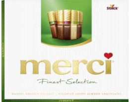 Merci Finest Selection Mandel Knusper Vielfalt
