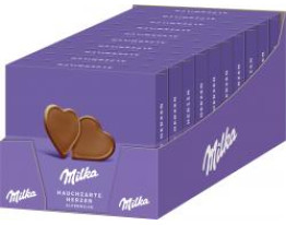 Milka Täfelchen Hauchzarte Herzen Alpenmilch